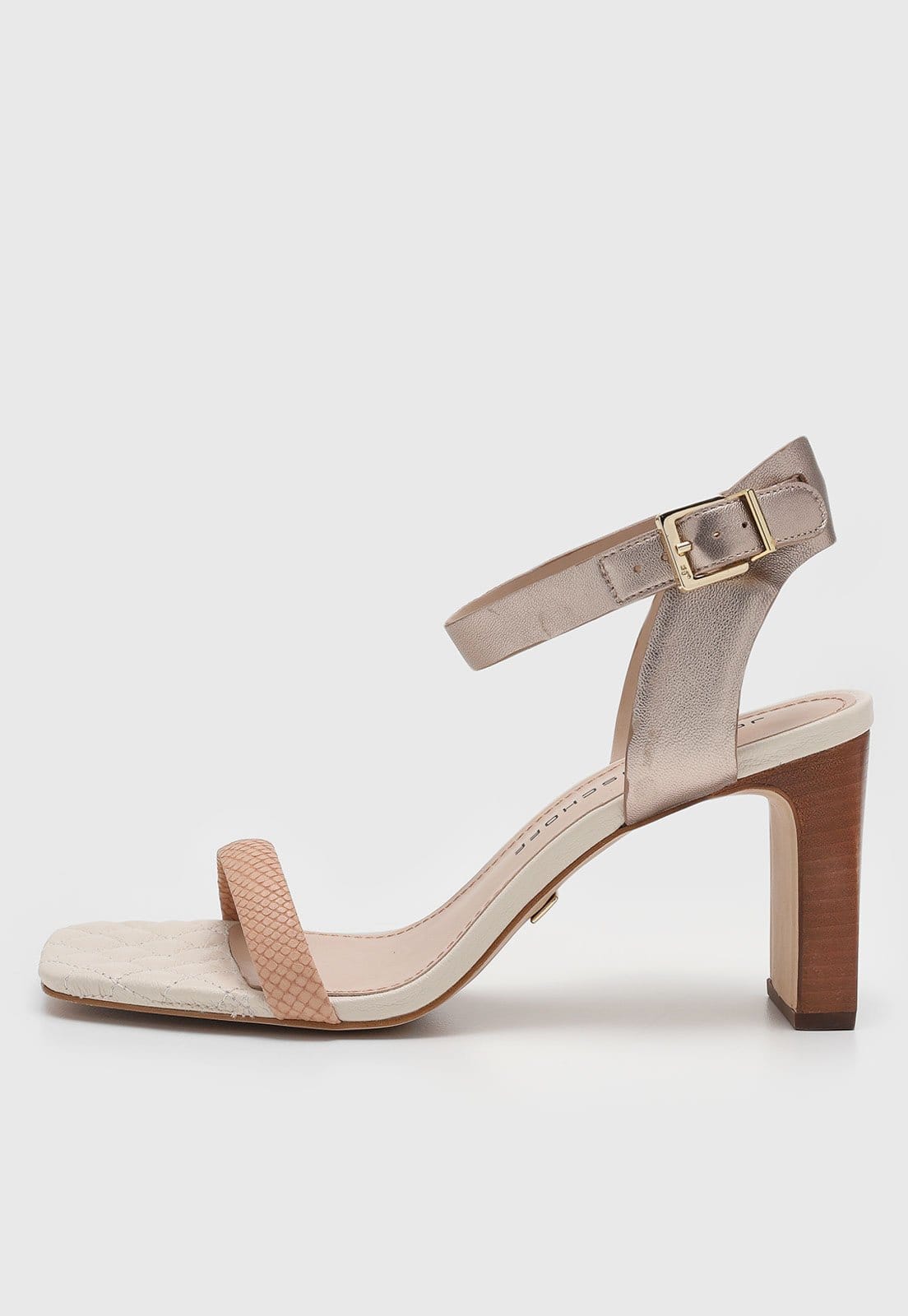 Sandália Jorge Bischoff Tiras e Prata