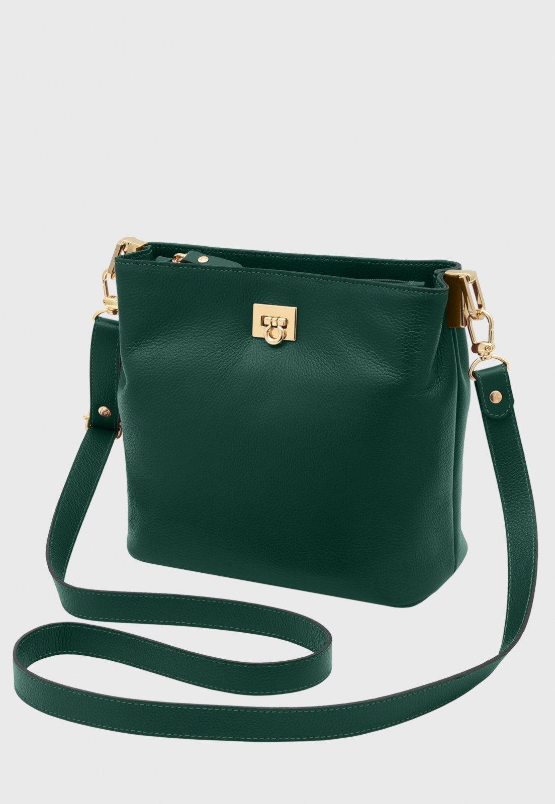 Imagem principal Bolsa Transversal Couro Mariart Juá Amazônia Mariart verde