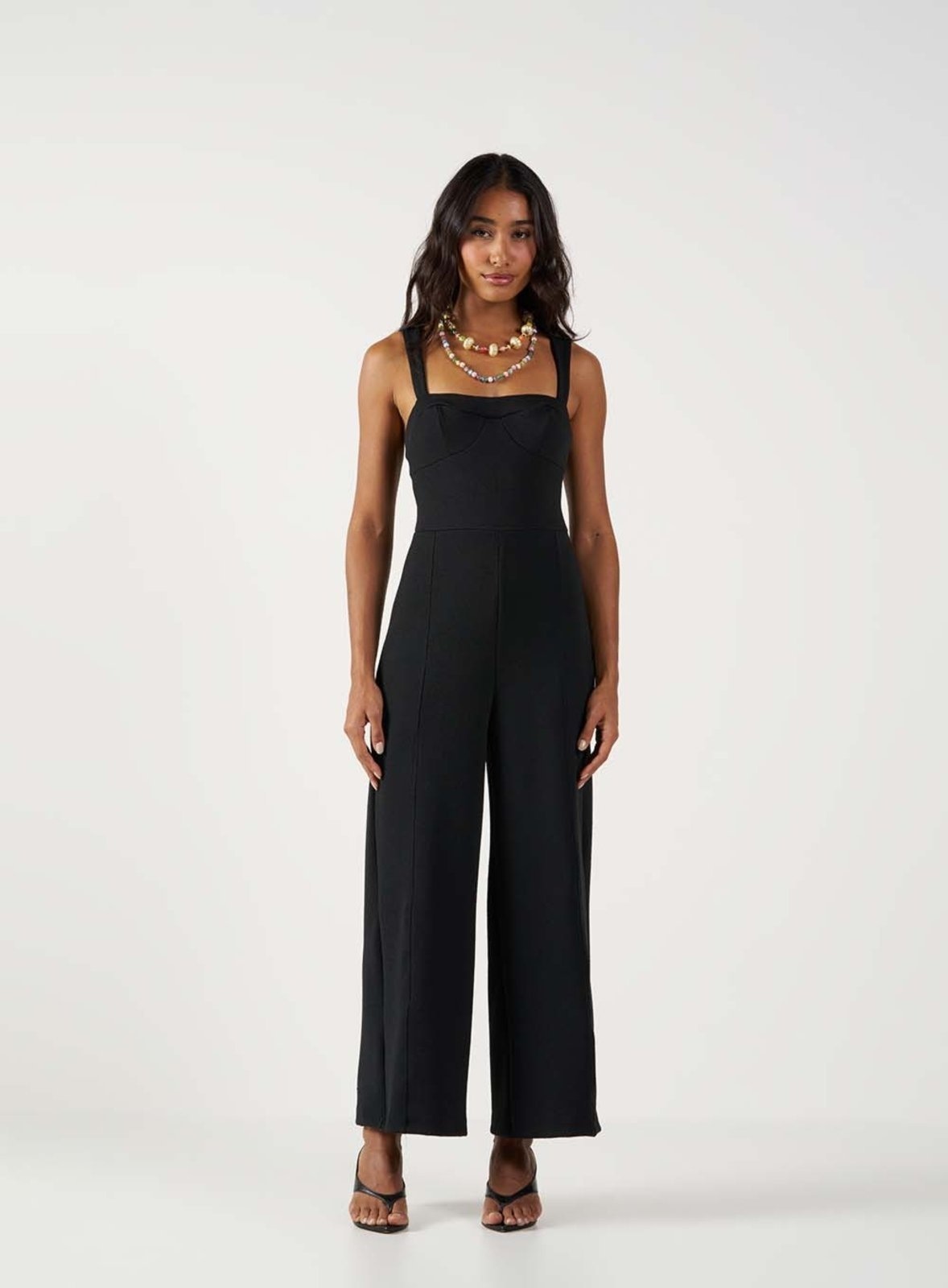 Imagem principal Macacão Feminino sem Mangas com Alças Colcci CLC Colcci CLC preto