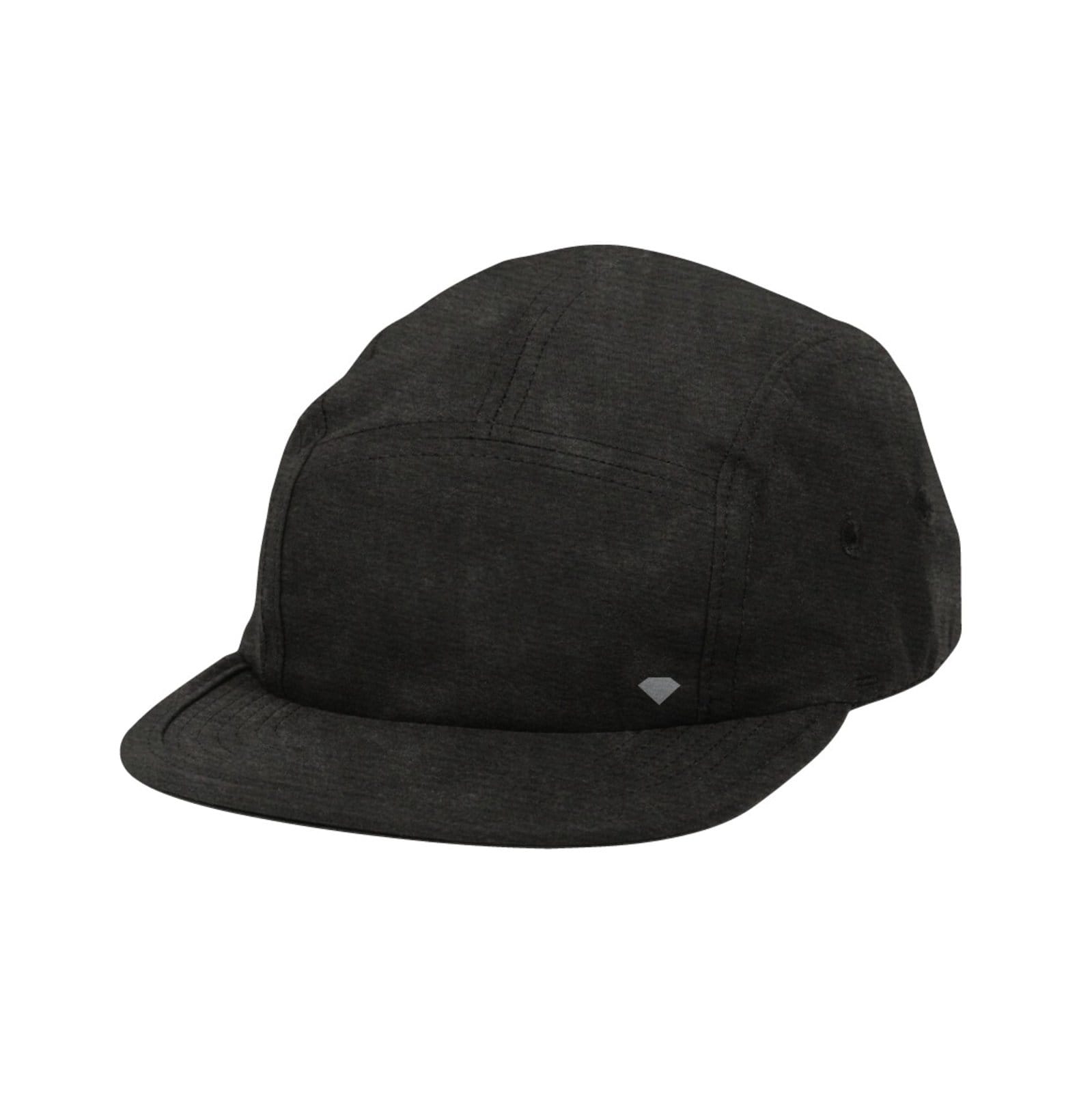 Boné Diamond Pin 5 Panel Camper - BLACK