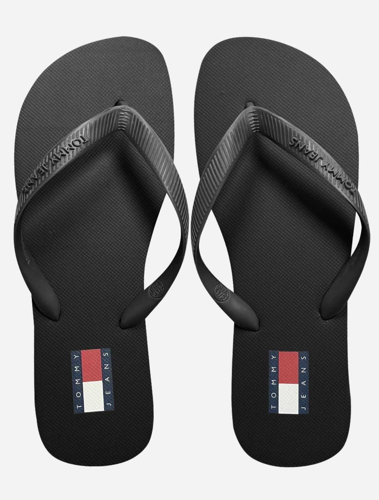 Imagem principal Chinelo Tommy Hilfiger Rubber Strip Logo Beach Tommy Hilfiger preto