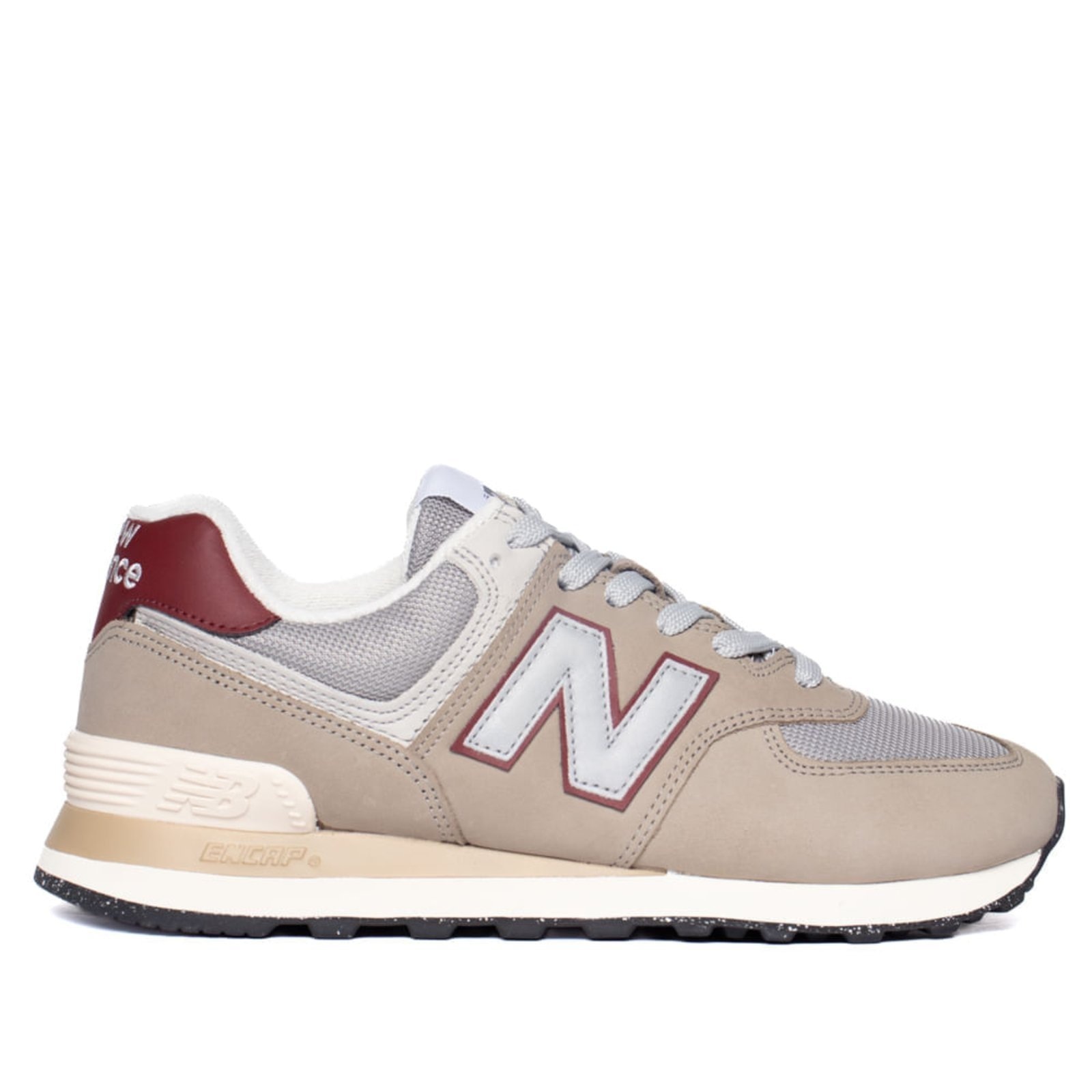 Imagem principal Tênis Masculino New Balance 574 ENCAP Vermelho New Balance bege