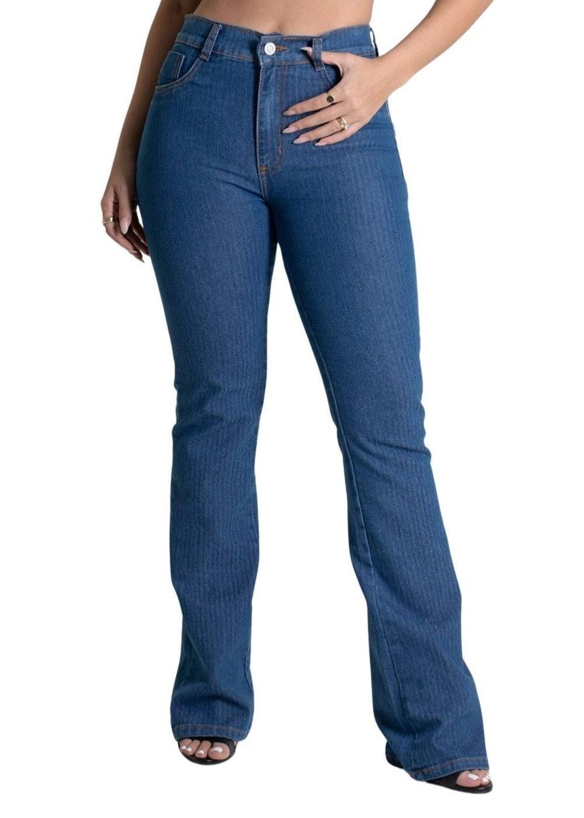 Imagem principal Calça Jeans Sawary Boot Cut - 280045 Sawary azul