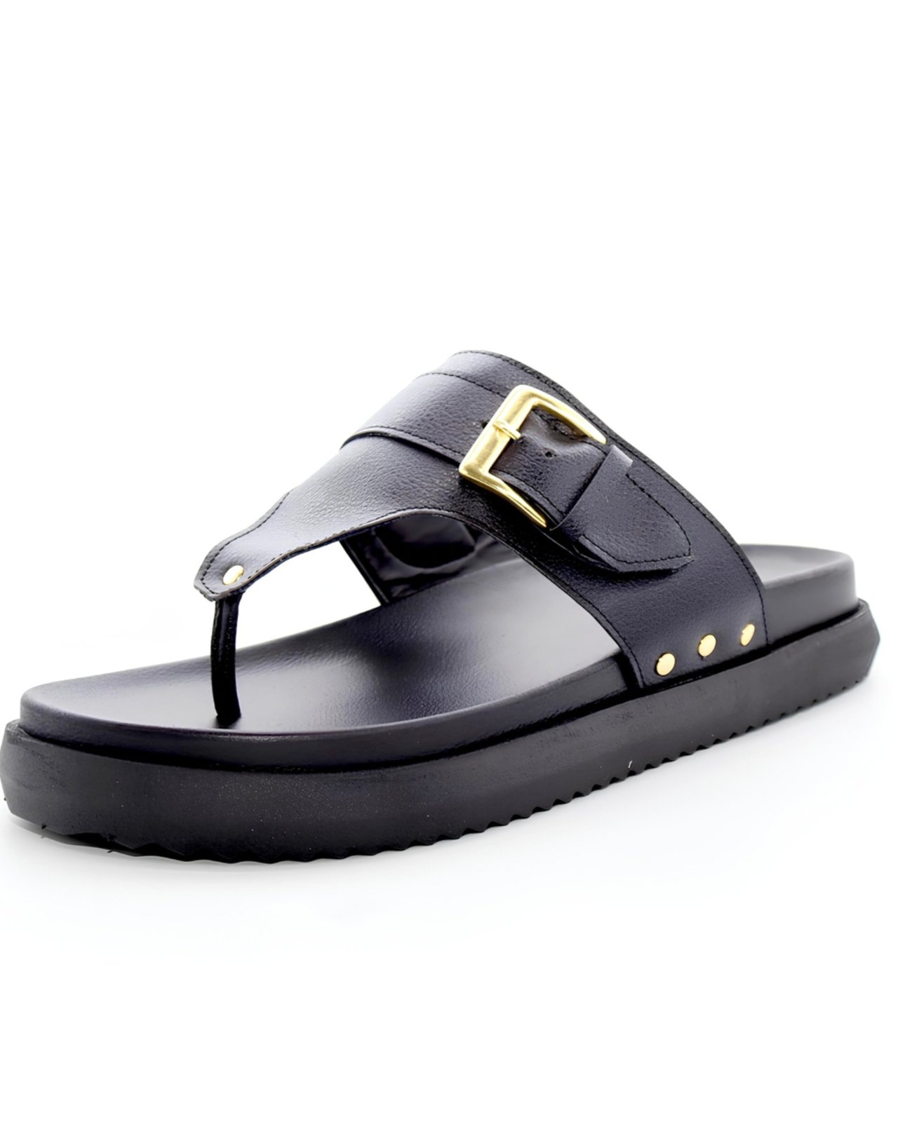 Imagem principal Papete Flat Feminina Flor da Pele Floter Preta Design Moderno e Super Confortável 002 Flor da Pele preto