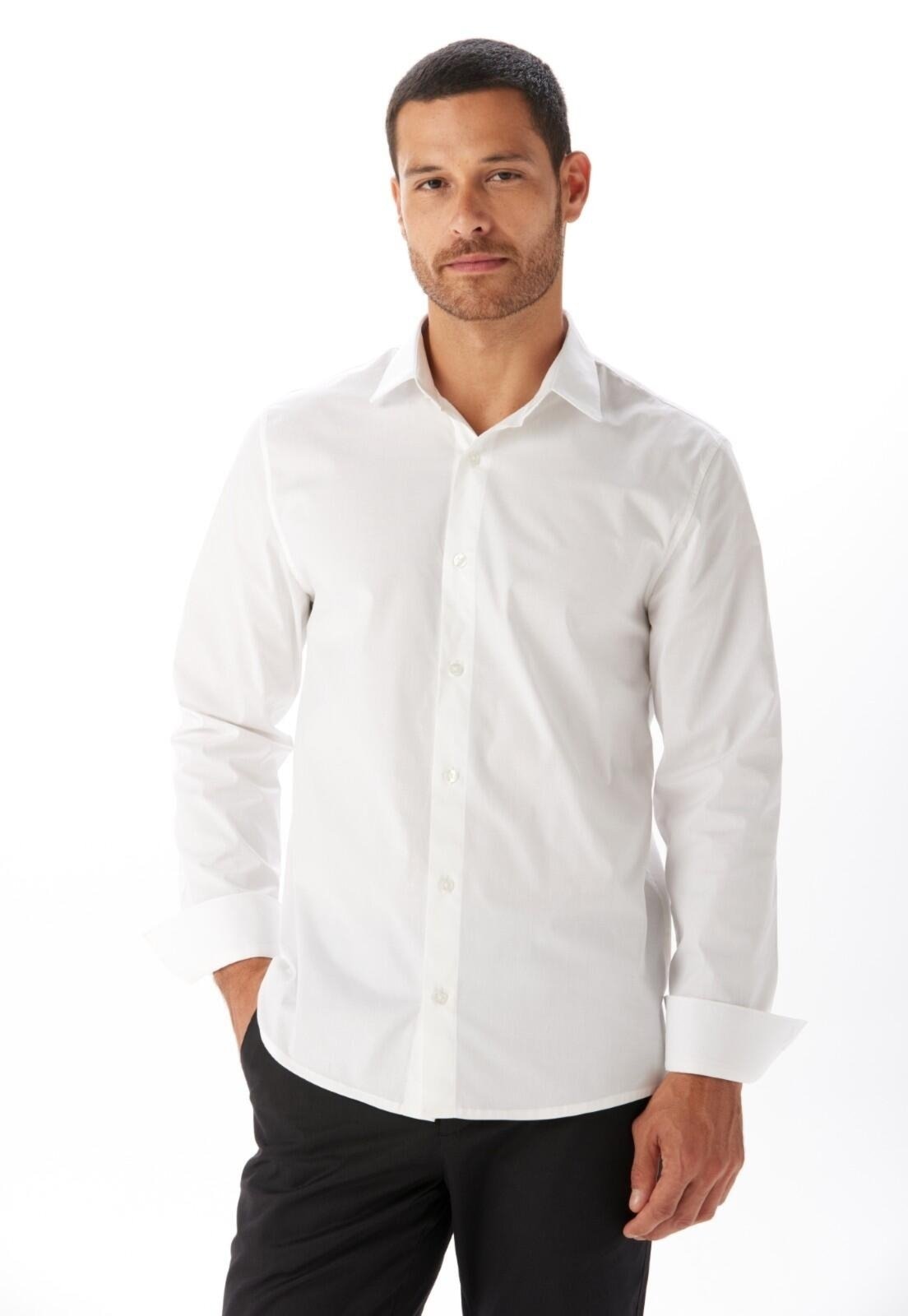Imagem principal Camisa Tricoline Slim Traymon Traymon branco