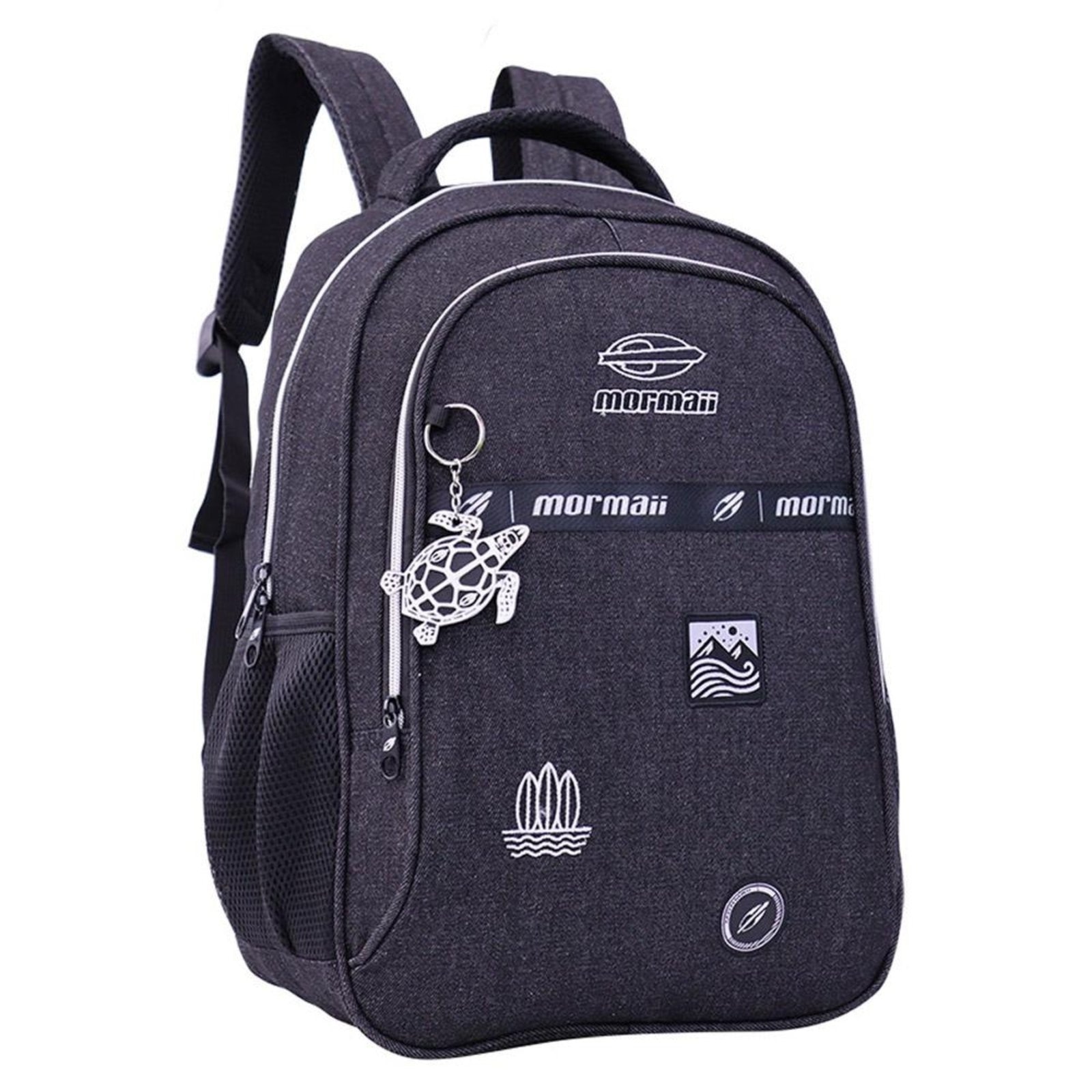 Imagem principal Mochila Mormaii Casual Denim MOR-2703 20L SM26 Azul Mormaii azul marinho denim