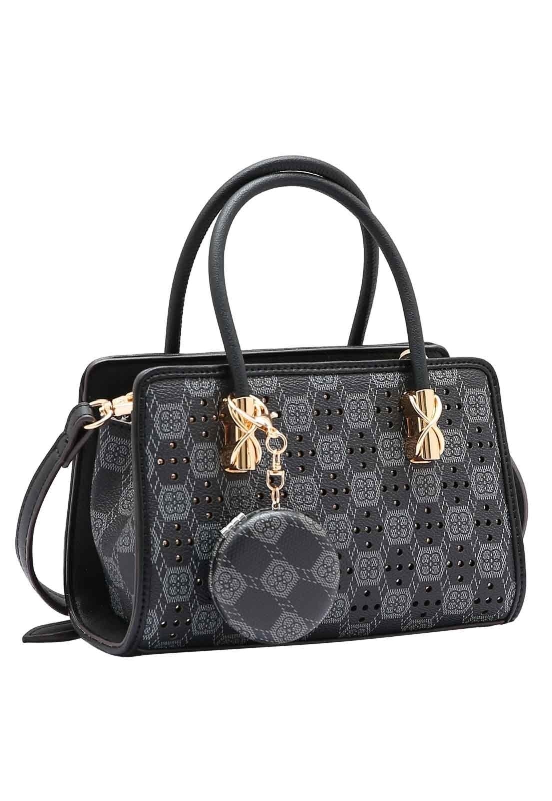 Imagem principal Bolsa Feminina Chenson Original New Cristal Mão 3485031 Chenson preto