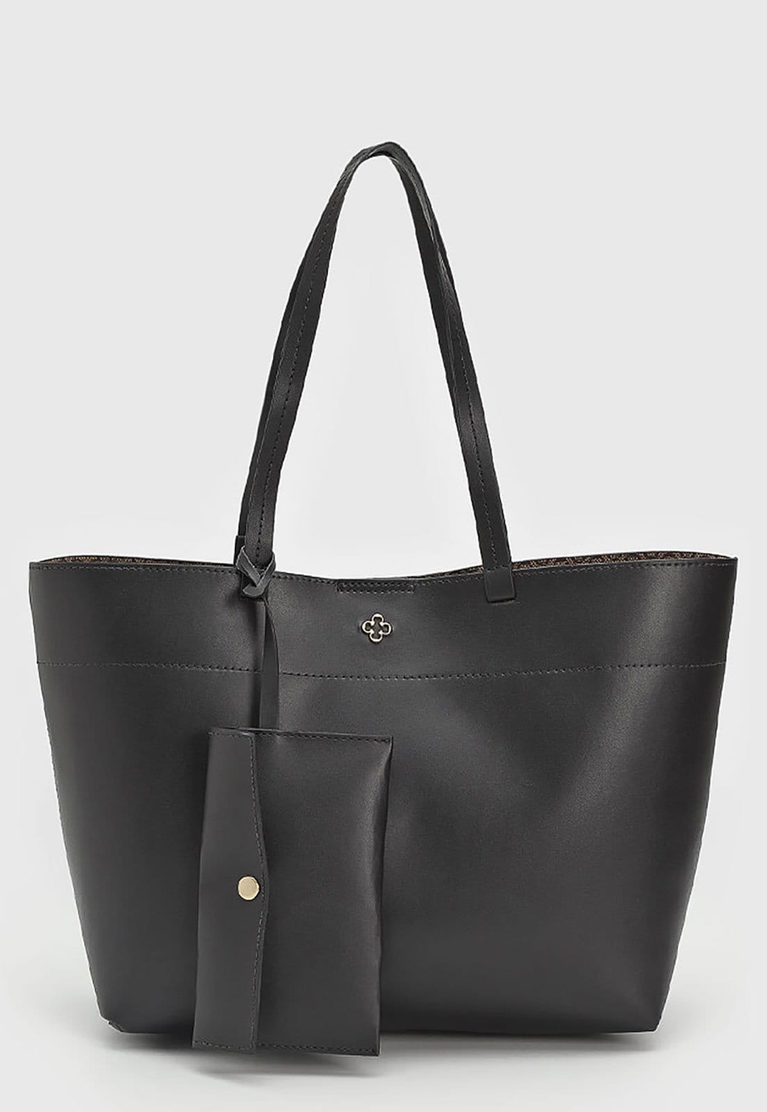 Bolsa Feminina Capodarte Tote Preta
