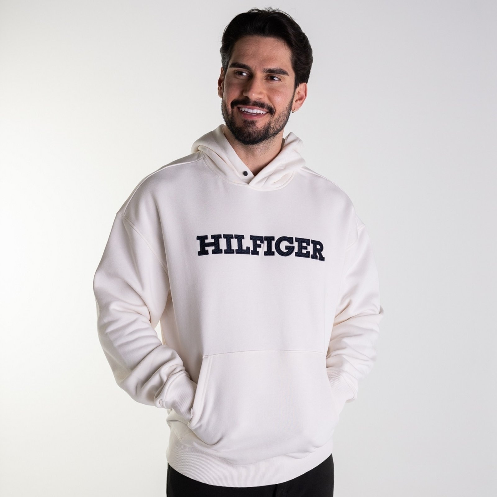 Imagem principal Moletom Tommy Hilfiger Monotype Off-White Tommy Hilfiger off-white white