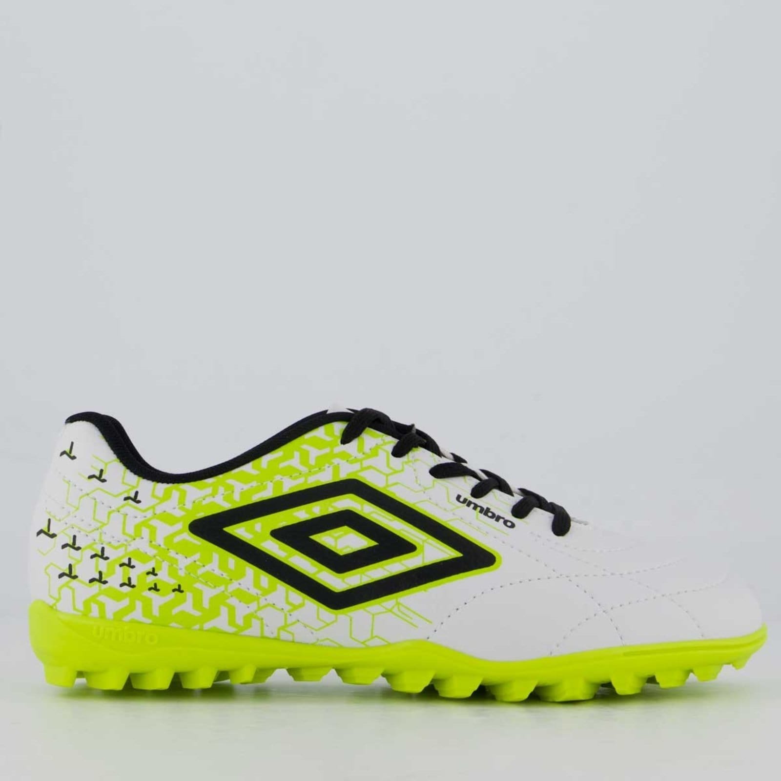 Chuteira Umbro Class Neo Society Branca e Verde