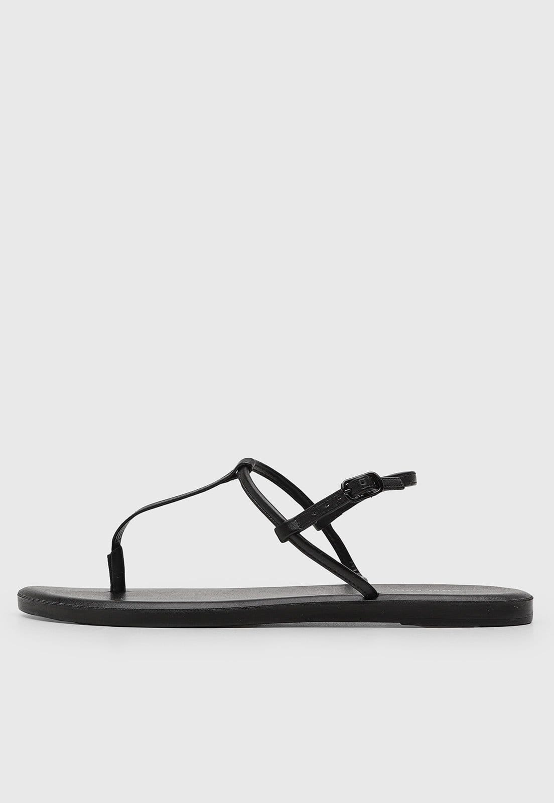 Rasteira Feminina Anacapri Fechada Preta