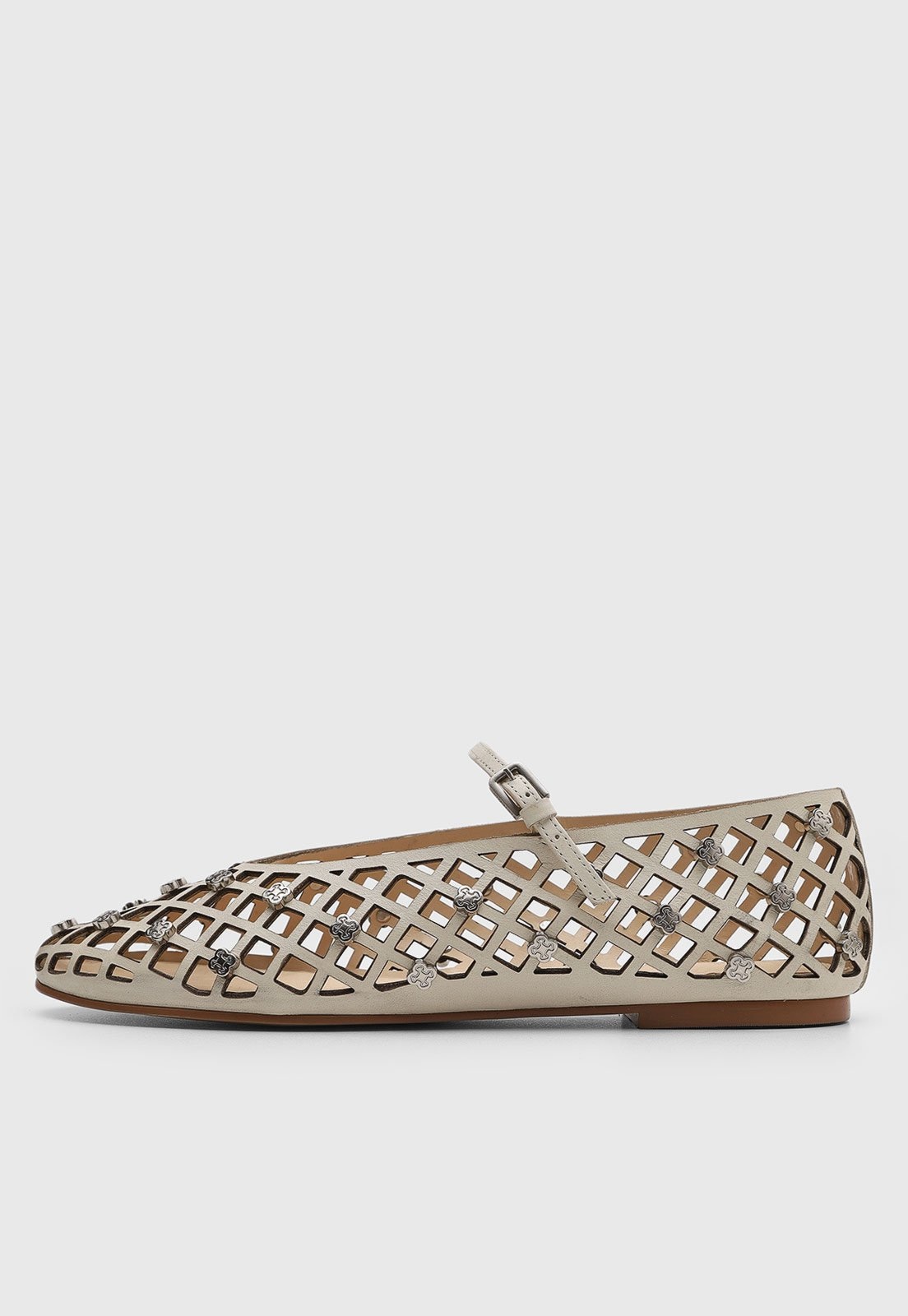 Imagem principal Sapatilha Feminina Capodarte Vazados Flor Off-White Capodarte off-white white