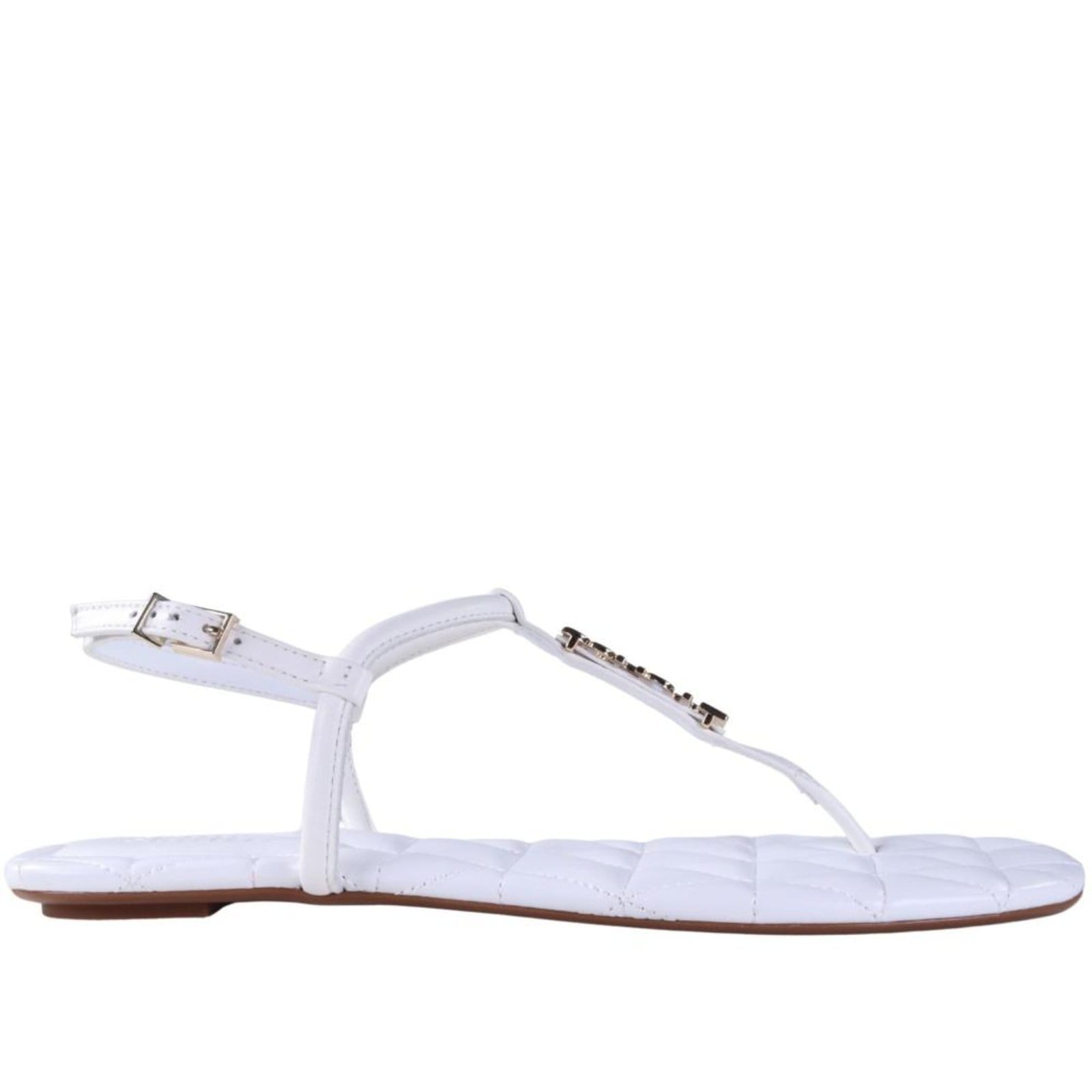 Sandália Feminina Schutz Rasteira S011680227 Gloss/White Incolor