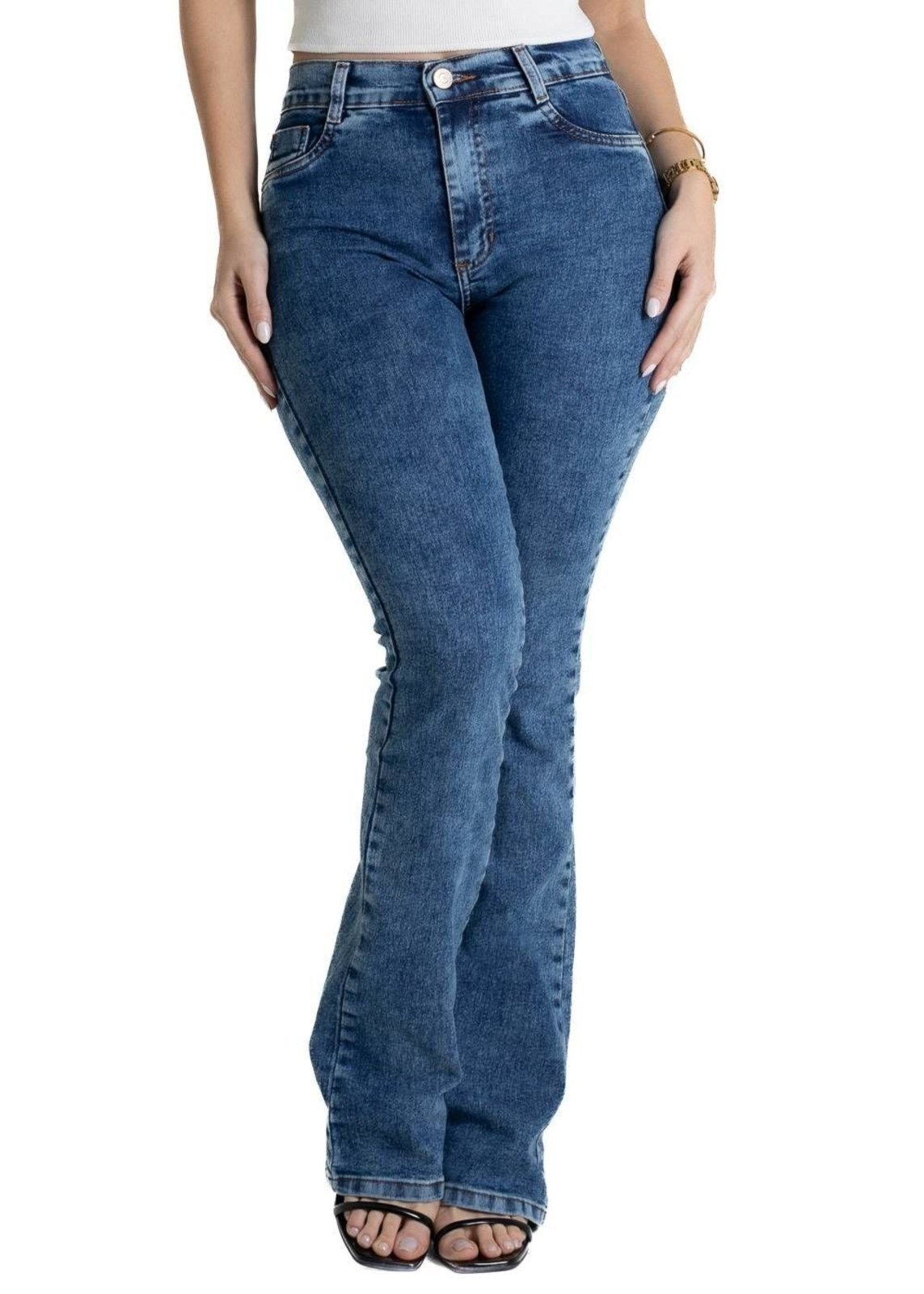 Imagem principal Calça Jeans Sawary Boot Cut - 280701 Sawary azul