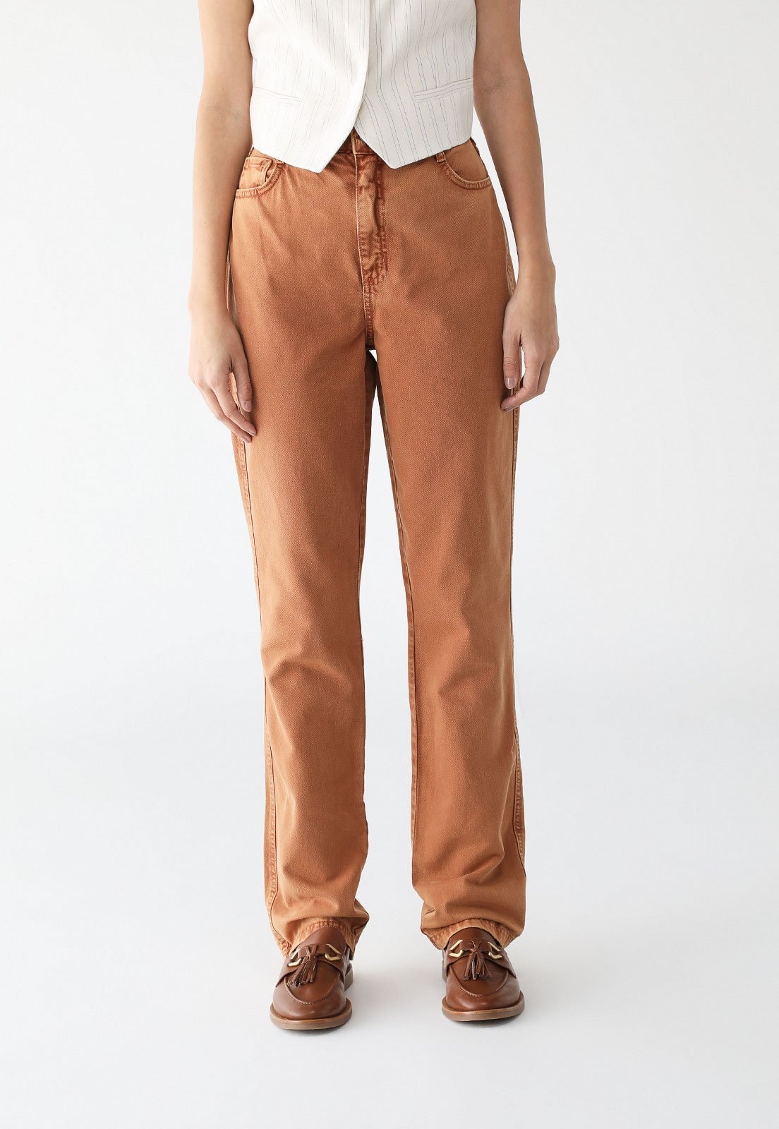 Imagem principal Calça Sarja Colcci Mom Pockets Colcci caramelo