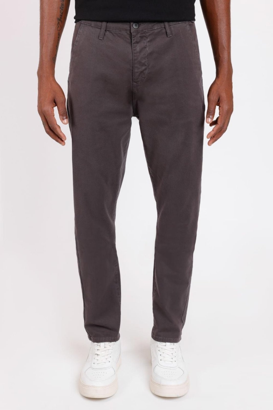 Imagem principal Calça Aramis Chino Skinny Sarjada Café Aramis incolor