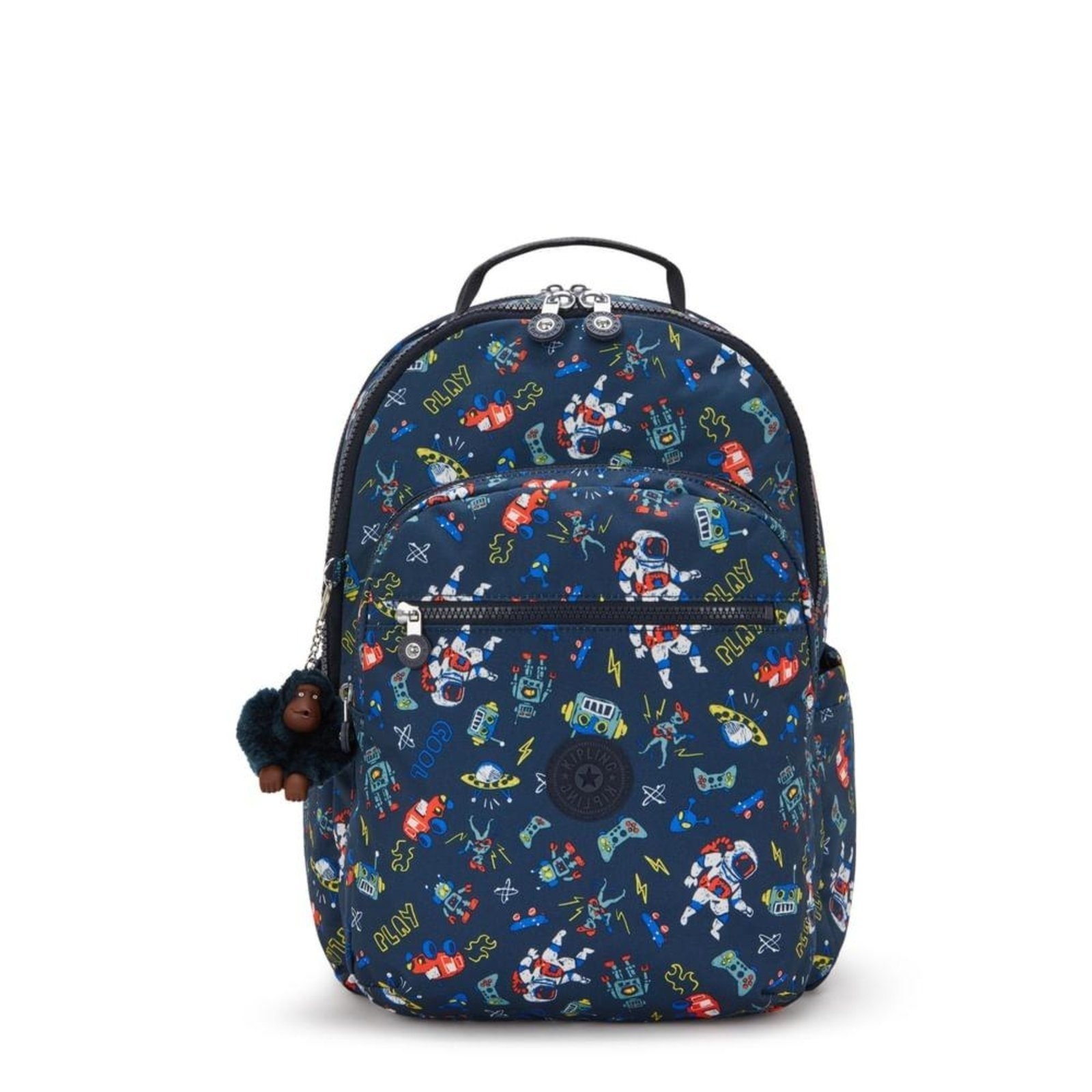 Imagem principal Mochila Kipling Seoul College Extra Space Game Kipling azul marinho