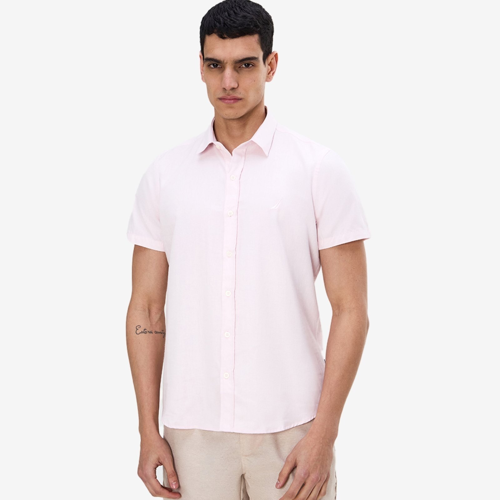 Imagem principal Camisa Nautica Manga Curta Básica Nautica rosa