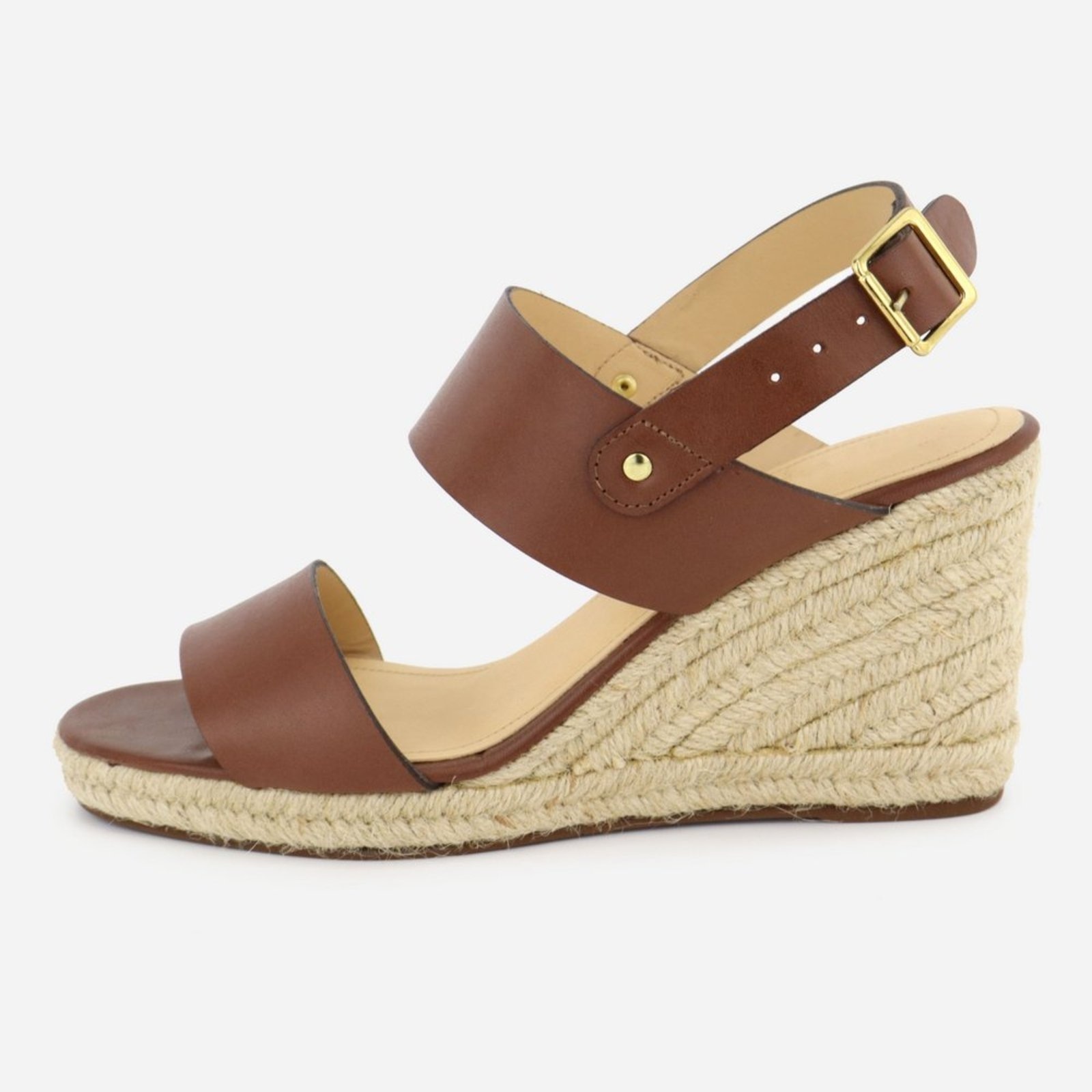 Imagem principal Tamanco Grosso Salto Maria Paula Couro Anabela MARIA PAULA marrom