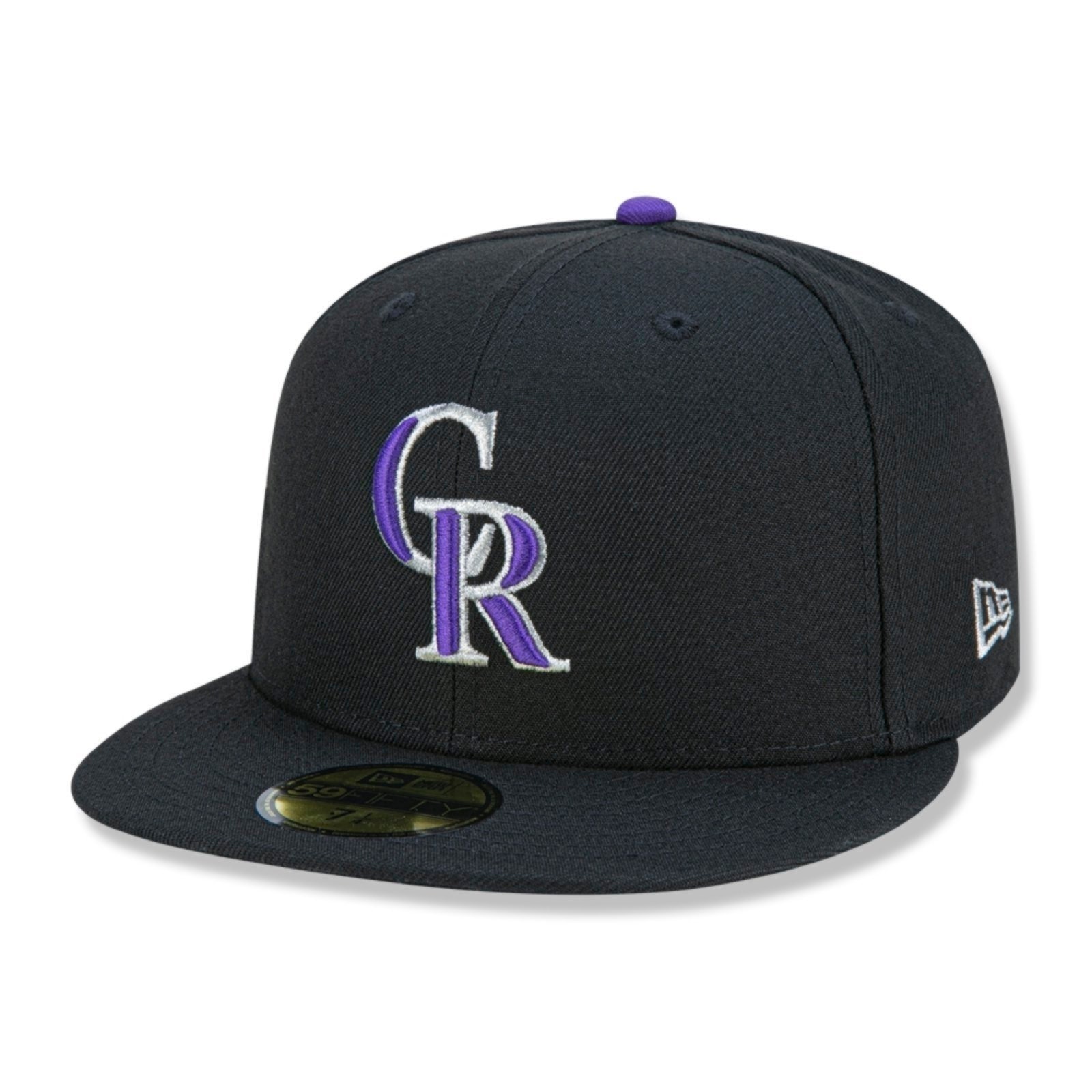 Imagem principal Boné New Era 59fifty Colorado Rockies Aba Reta Fitted new era preto