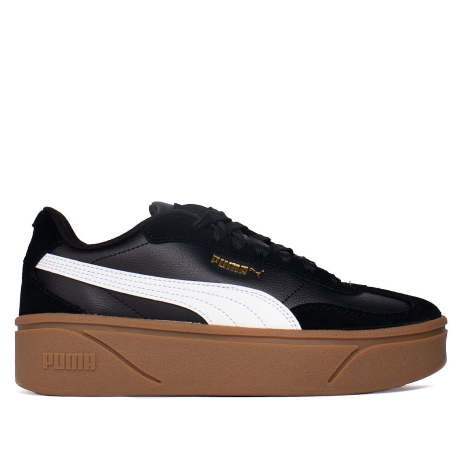 Tênis Feminino Puma Club II Era Plataforma Couro