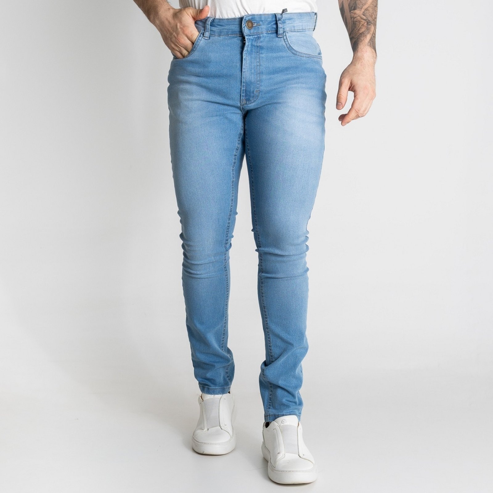 Imagem principal Calça Versatiold Jeans Skinny Claro VERSATIOLD azul