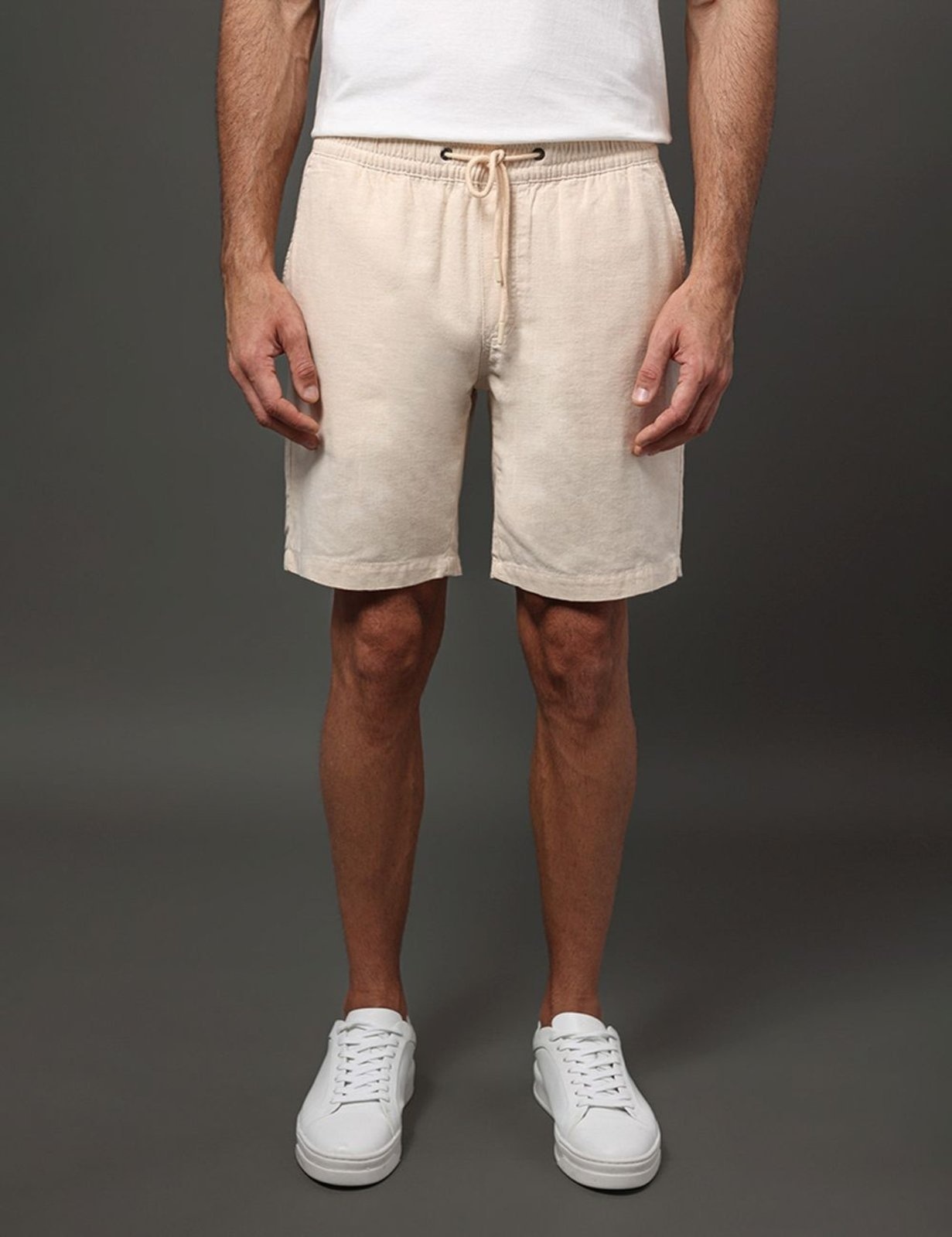 Imagem principal Short Masculino Elástico Cotton Calvin Klein Manteiga Calvin Klein Jeans amarelo