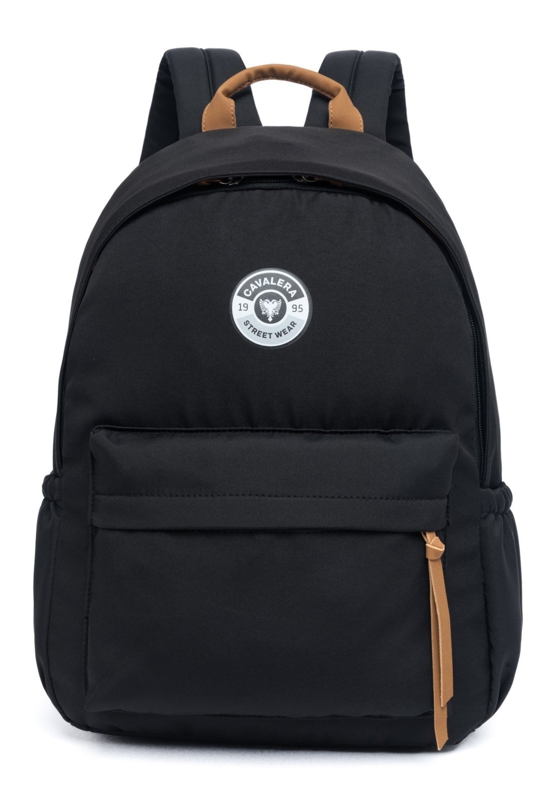 Imagem principal Mochila Casual Masculina Cavalera Resistente Escolar Espaçosa Cavalera preto