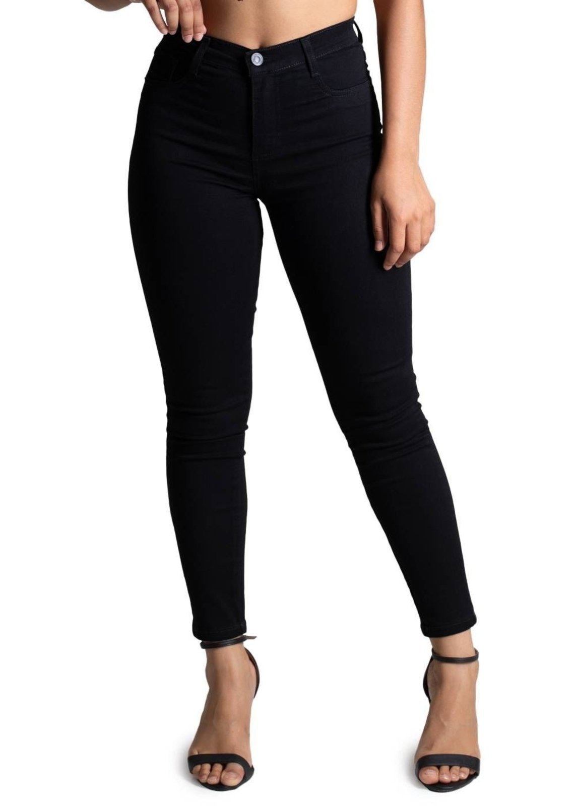 Imagem principal Calça Sarja Sawary Skinny - 265658 Sawary preto
