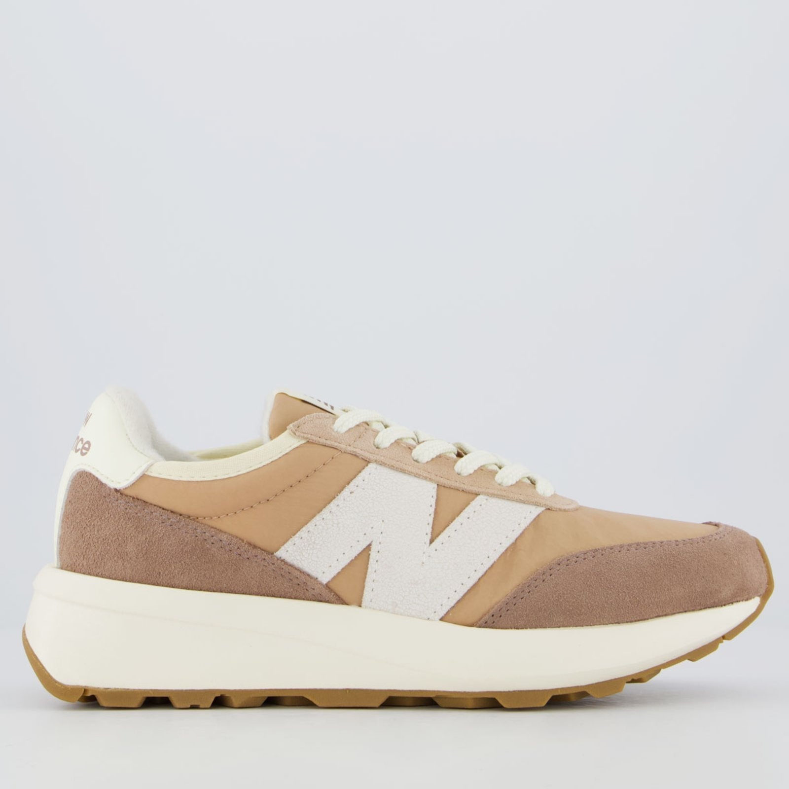 Imagem principal Tênis New Balance 370 V1 Marrom e Off-White New Balance marrom white
