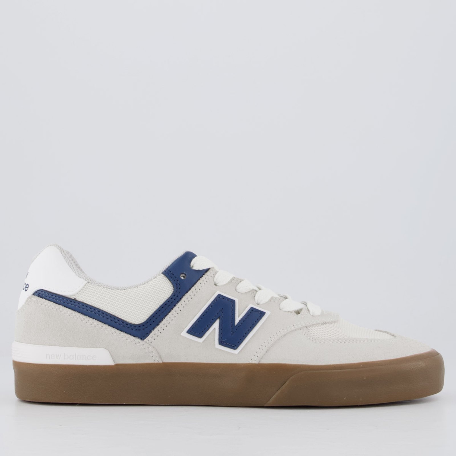 Imagem principal Tênis New Balance NM574 Off White e Azul Marinho New Balance branco white