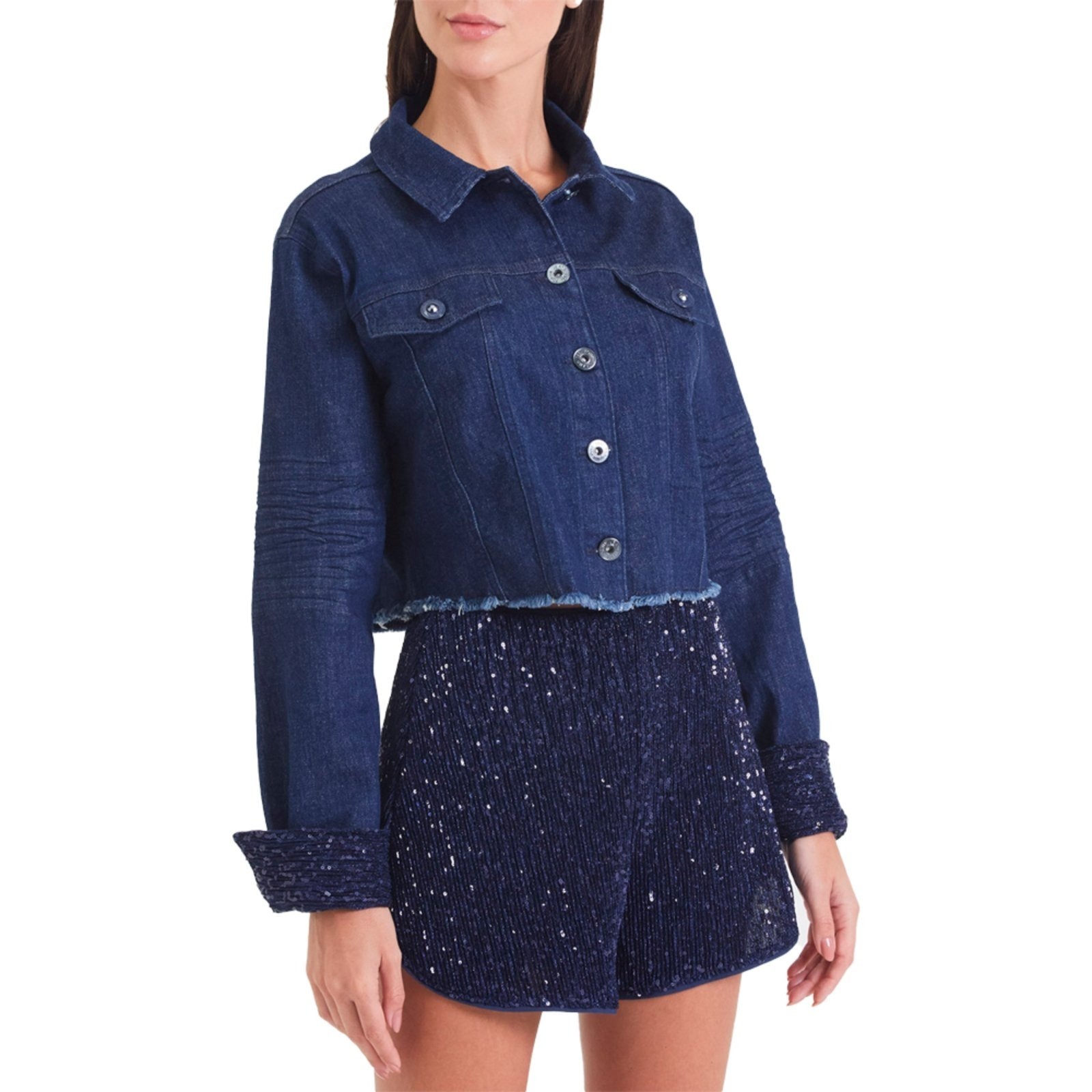 Imagem principal Jaqueta Jeans Forum In24 Feminino Forum azul