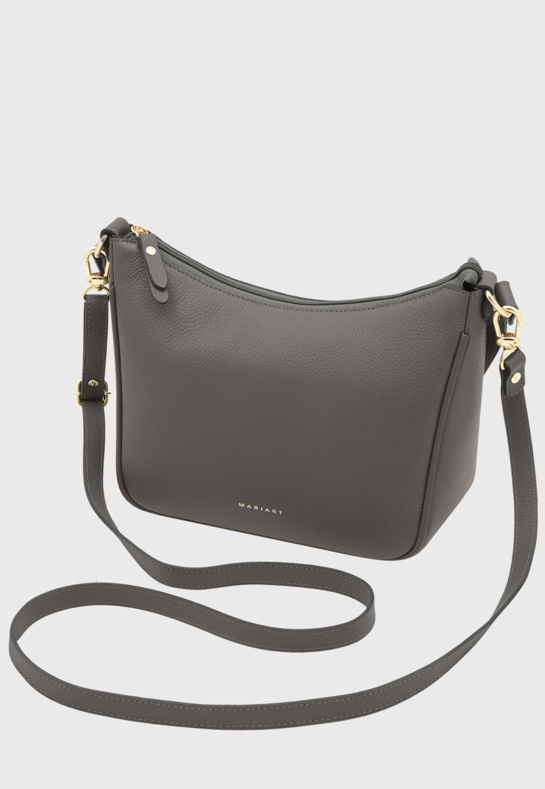 Bolsa Transversal de Couro Mariart Macaúba